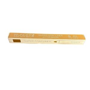 Wunder 2 Super-Stay Liner in glitter bronze NWT